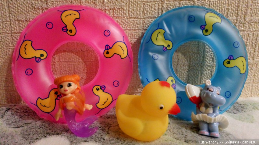 Лана и Кая. American girl mini. Бассейн (фото 3)