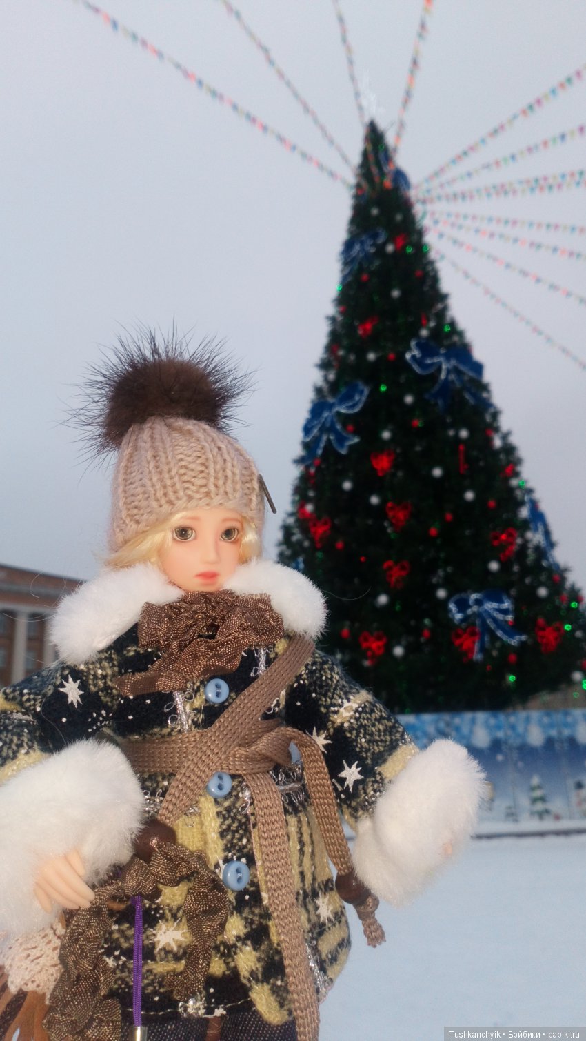 Как Настя ёлку смотреть собиралась