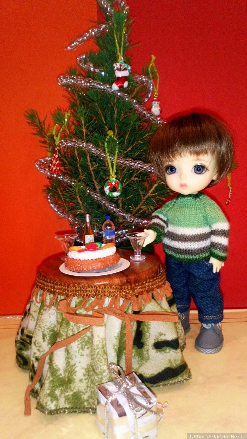 Каролинка и Марик. Новый год