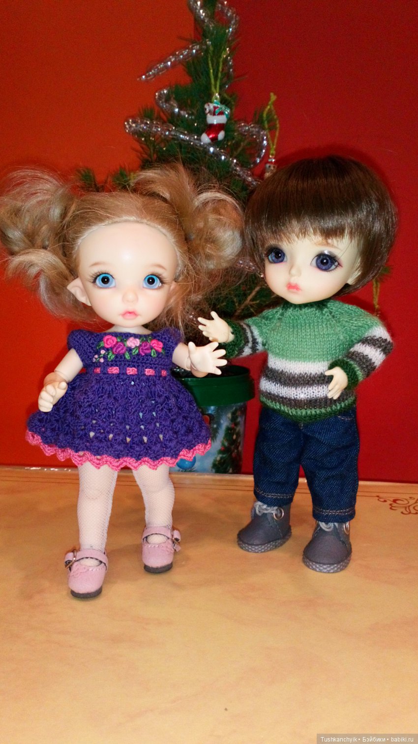 Каролинка и Марик. Новый год (фото 10)