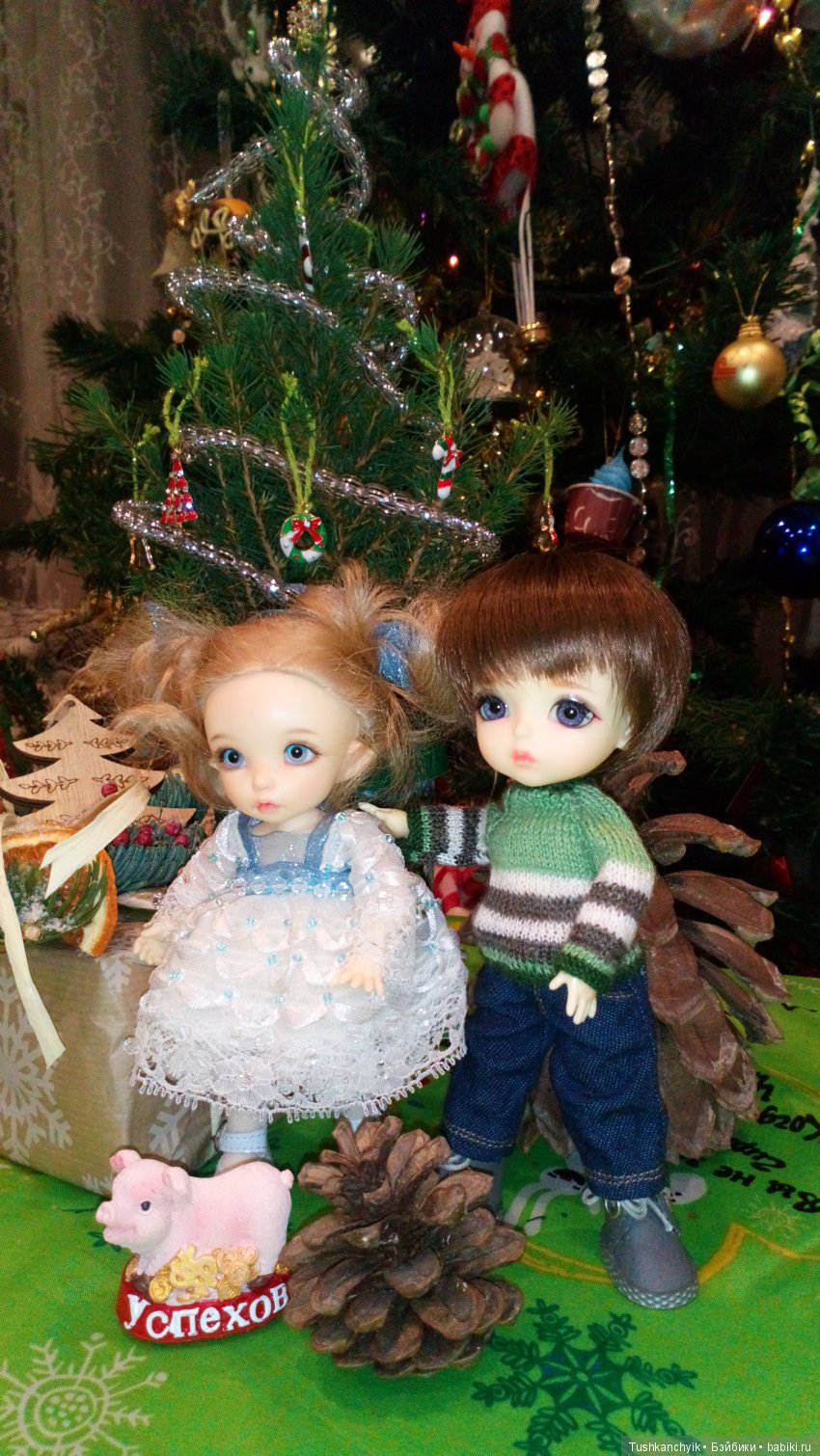 Каролинка и Марик. Новый год (фото 4)