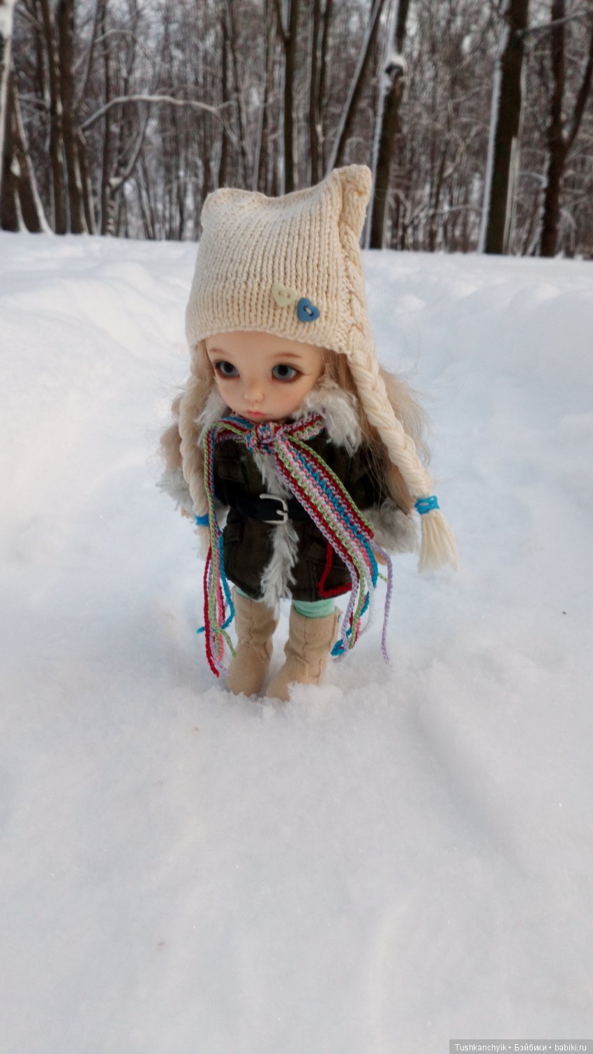 Каролинка и Марик. Зимняя прогулка | Бэйбики Каролинка и Марик. Зимняя прогулка (фото 6)