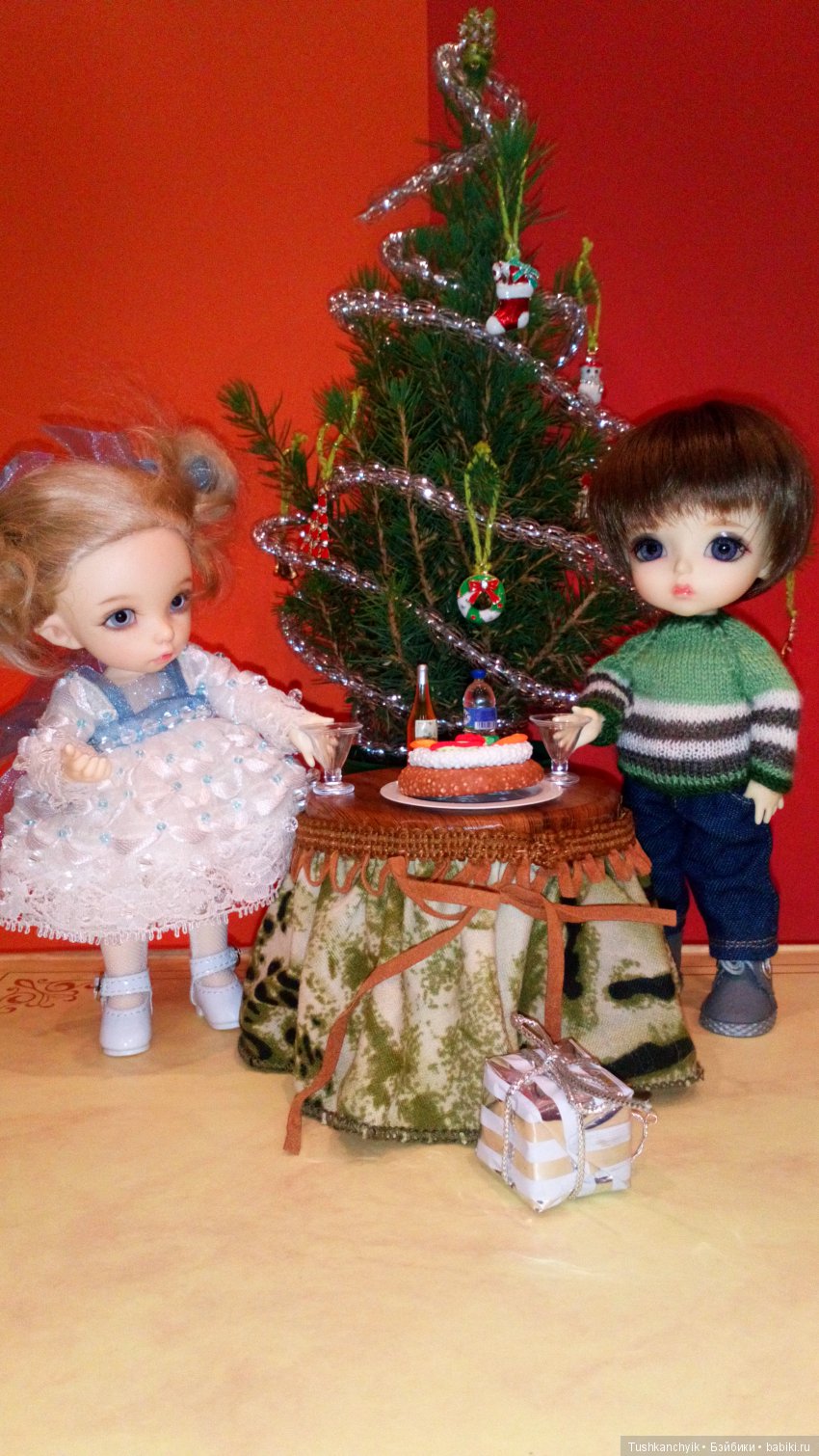 Каролинка и Марик. Новый год (фото 6)