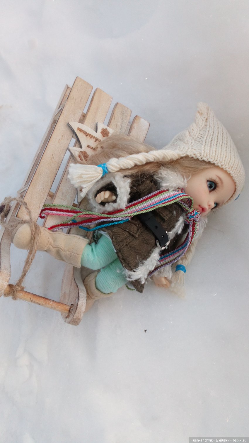 Каролинка и Марик. Зимняя прогулка | Бэйбики Каролинка и Марик. Зимняя прогулка