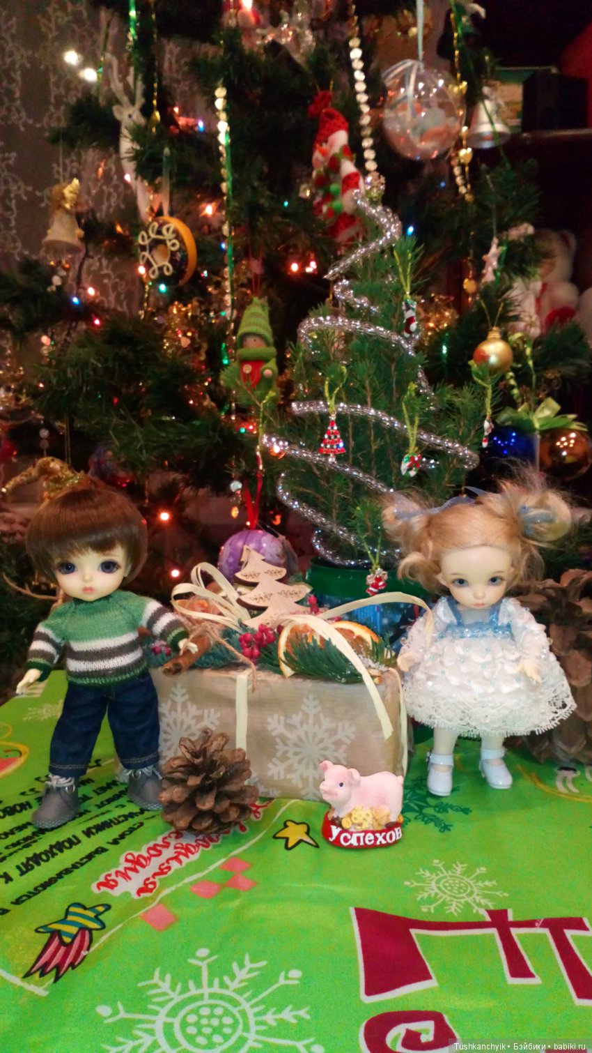 Каролинка и Марик. Новый год (фото 5)