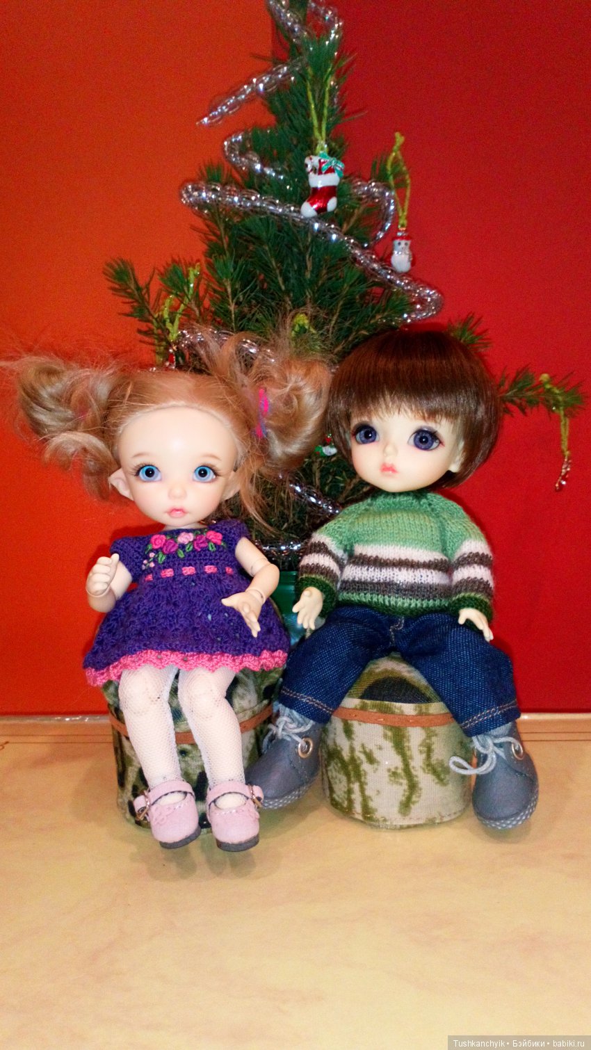 Каролинка и Марик. Новый год