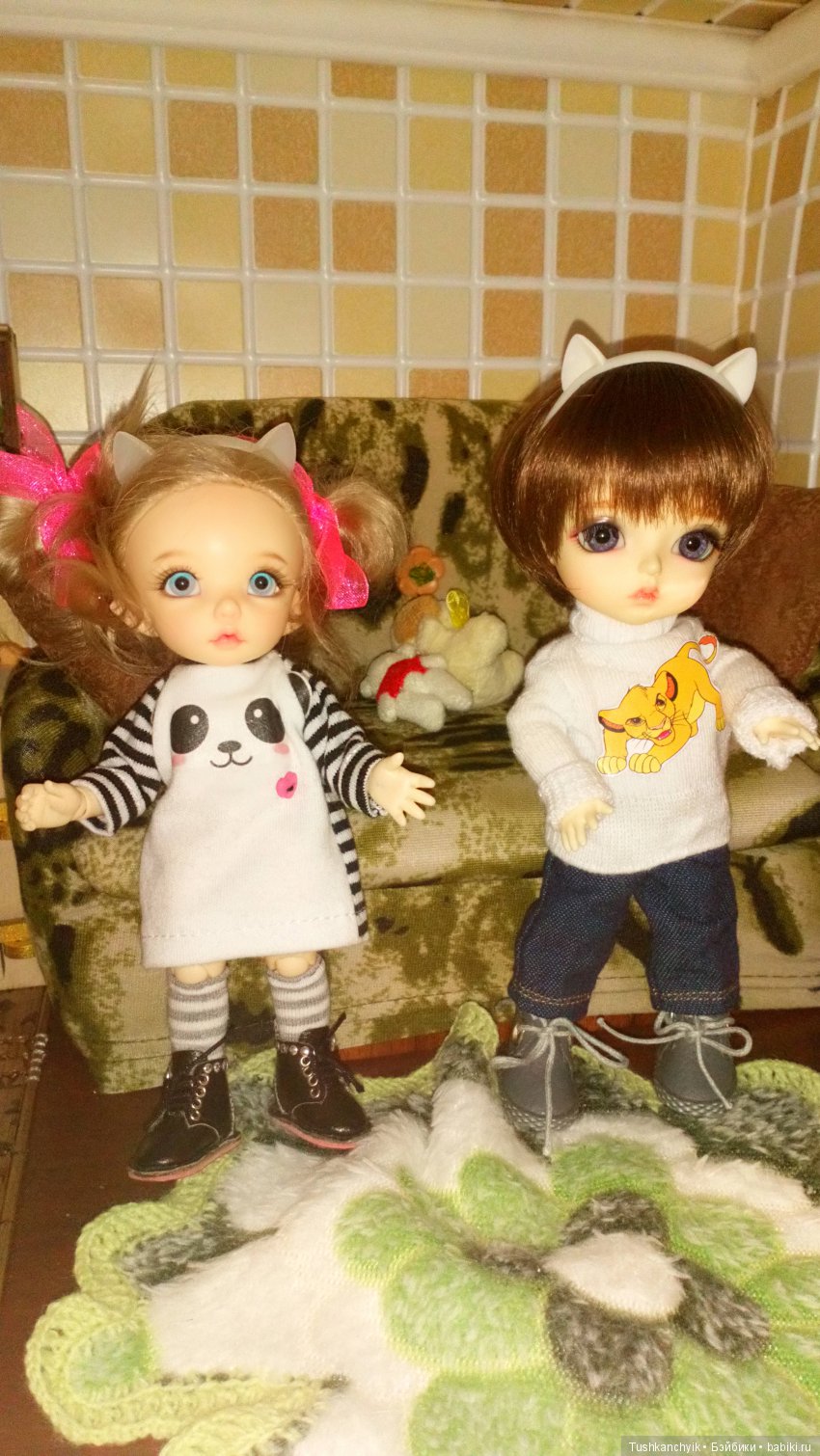 Каролинка и Марик. День рождения Каролинки. Сюрприз для сестры. Подарок от Lazy_Lory | Бэйбики Каролинка и Марик. День рождения Каролинки. Сюрприз для сестры. Подарок от Lazy_Lory (фото 10)