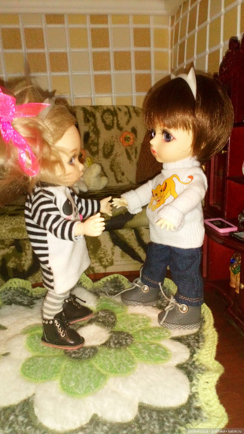 Каролинка и Марик. День рождения Каролинки. Сюрприз для сестры. Подарок от Lazy_Lory | Бэйбики Каролинка и Марик. День рождения Каролинки. Сюрприз для сестры. Подарок от Lazy_Lory (фото 9)