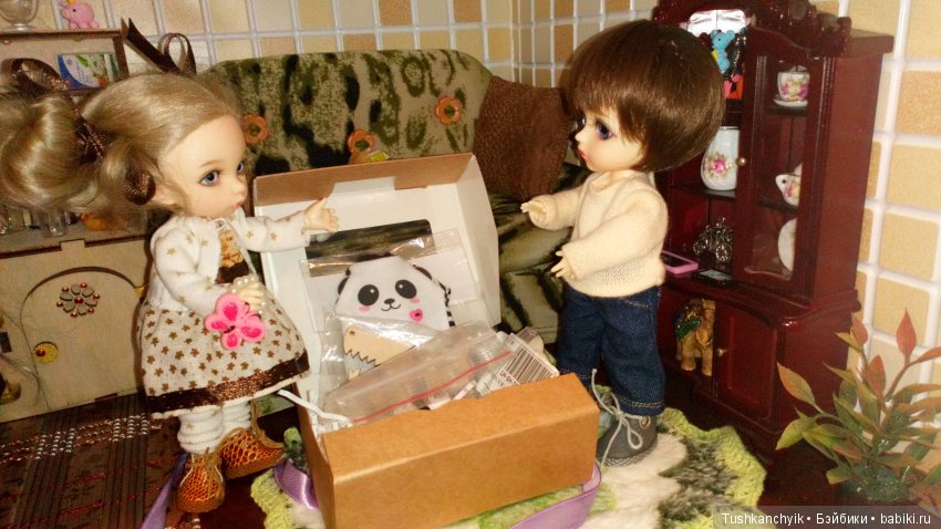 Каролинка и Марик. День рождения Каролинки. Сюрприз для сестры. Подарок от Lazy_Lory | Бэйбики Каролинка и Марик. День рождения Каролинки. Сюрприз для сестры. Подарок от Lazy_Lory (фото 5)