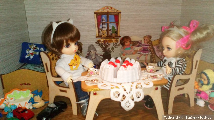 Каролинка и Марик. День рождения Каролинки. Сюрприз для сестры. Подарок от Lazy_Lory | Бэйбики Каролинка и Марик. День рождения Каролинки. Сюрприз для сестры. Подарок от Lazy_Lory