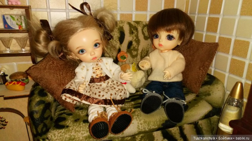 Каролинка и Марик. День рождения Каролинки. Сюрприз для сестры. Подарок от Lazy_Lory | Бэйбики Каролинка и Марик. День рождения Каролинки. Сюрприз для сестры. Подарок от Lazy_Lory