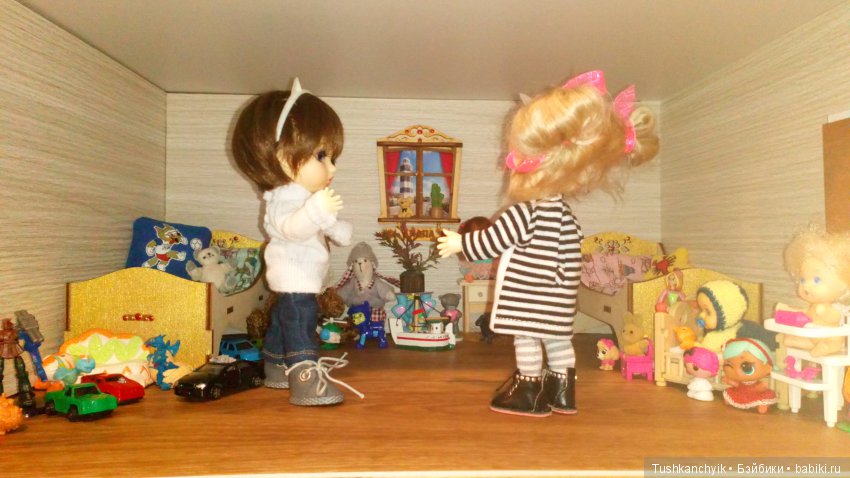 Каролинка и Марик. День рождения Каролинки. Сюрприз для сестры. Подарок от Lazy_Lory | Бэйбики Каролинка и Марик. День рождения Каролинки. Сюрприз для сестры. Подарок от Lazy_Lory