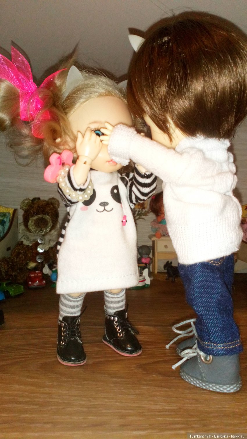 Каролинка и Марик. День рождения Каролинки. Сюрприз для сестры. Подарок от Lazy_Lory | Бэйбики Каролинка и Марик. День рождения Каролинки. Сюрприз для сестры. Подарок от Lazy_Lory