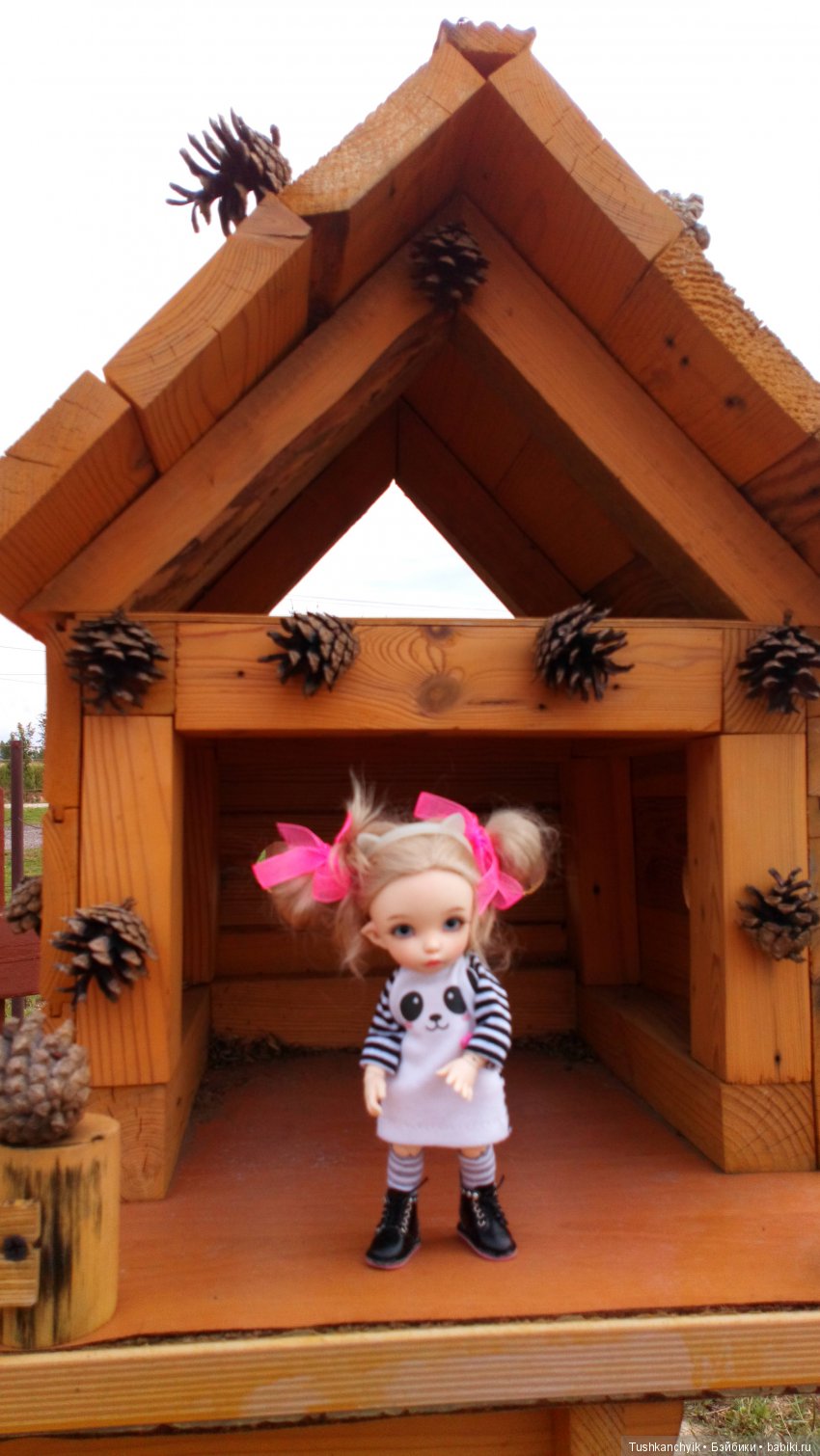 Каролинка и Марик. В гости к лошадкам | Бэйбики Каролинка и Марик. В гости к лошадкам (фото 2)