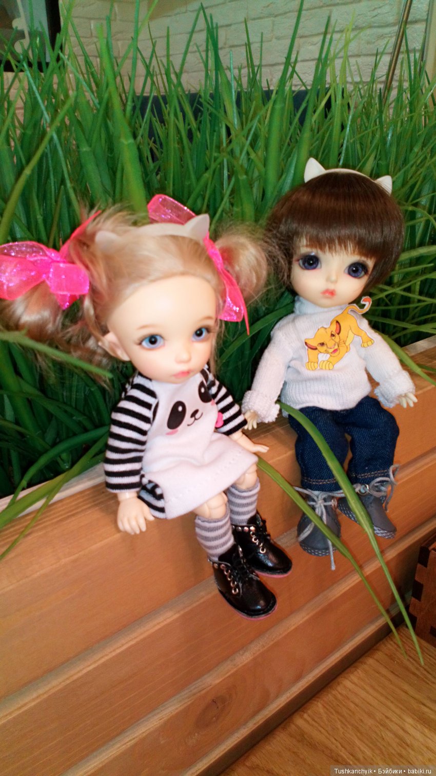 Каролинка и Марик. В гости к лошадкам | Бэйбики Каролинка и Марик. В гости к лошадкам