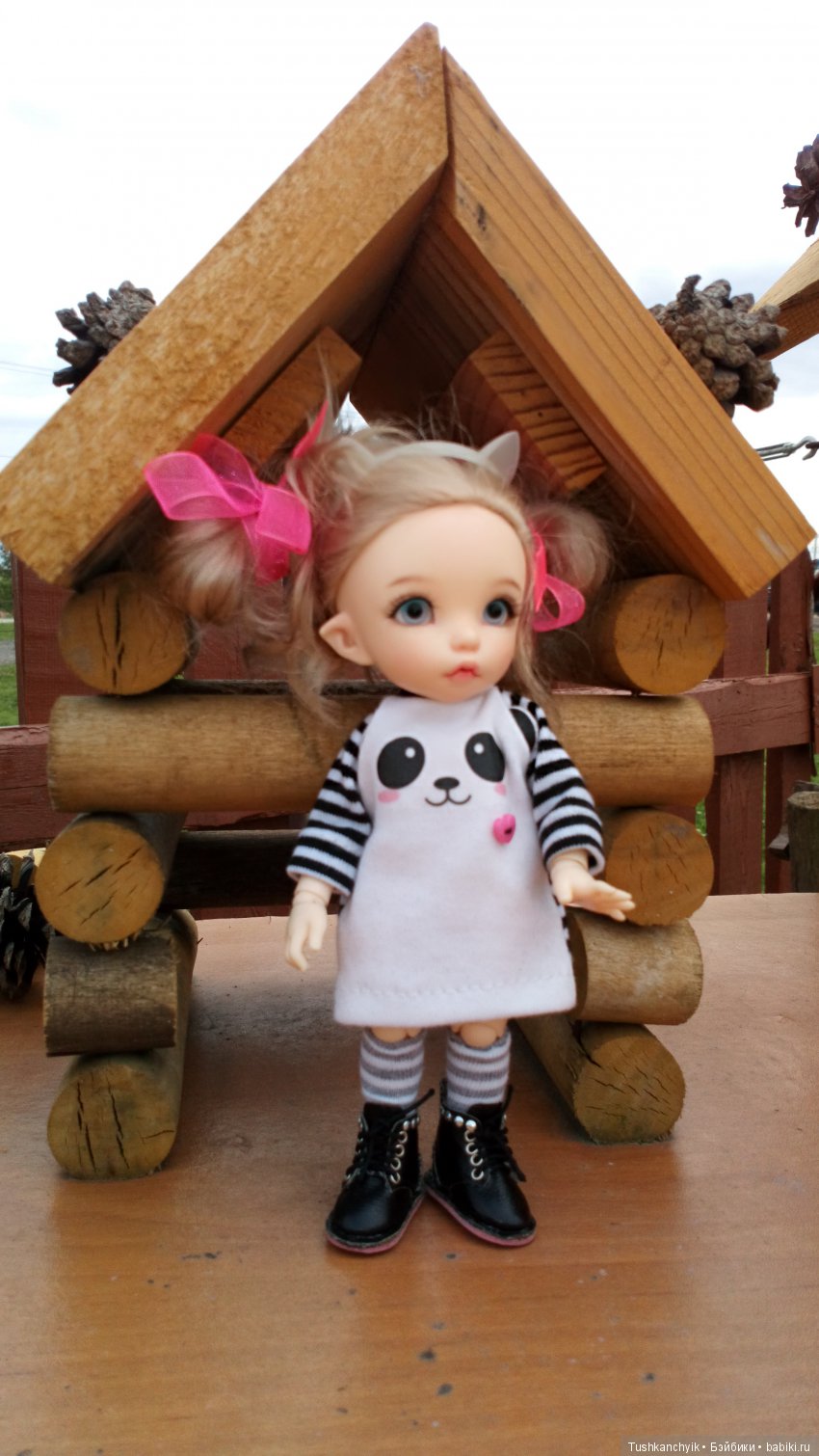 Каролинка и Марик. В гости к лошадкам | Бэйбики Каролинка и Марик. В гости к лошадкам (фото 4)