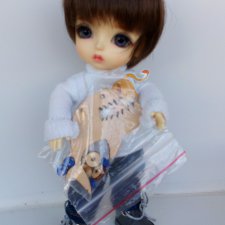 Каролинка и Марик. Игрушка от Алиски