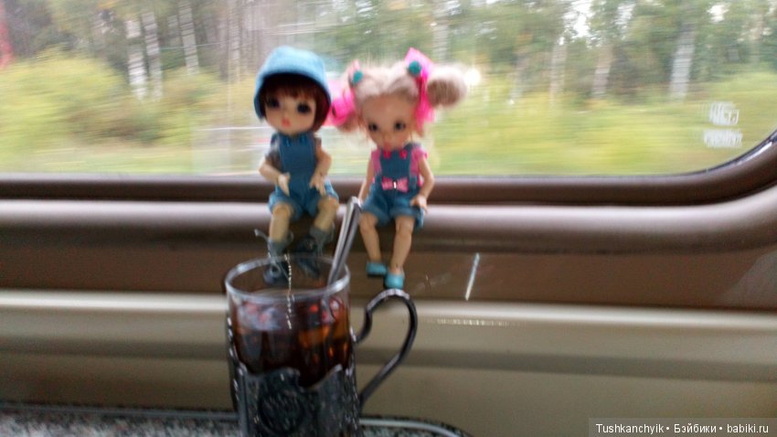 Каролинка и Марик. Малыши в НиНо. Ч. 1. Поезд (фото 7)