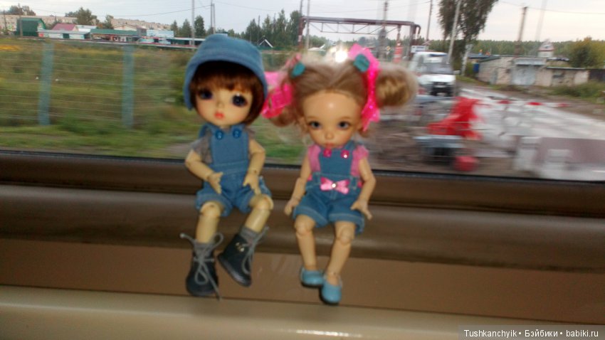 Каролинка и Марик. Малыши в НиНо. Ч. 1. Поезд (фото 5)