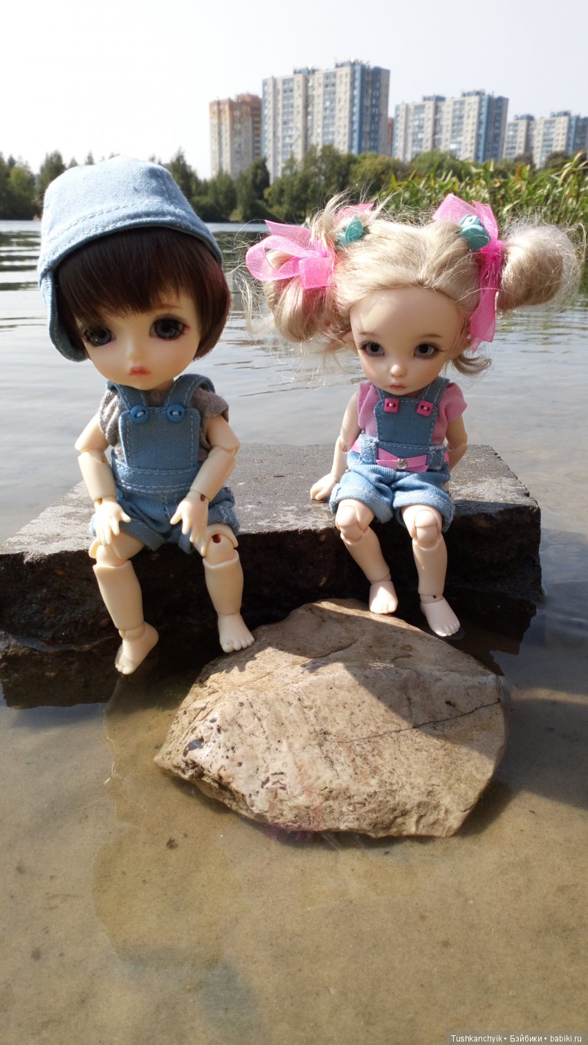 Каролинка и Марик. Малыши в НиНо. Ч. 2. Озеро (фото 7)