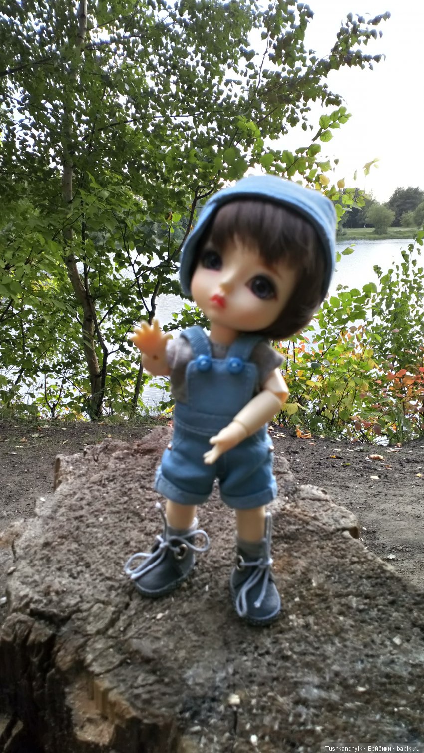 Каролинка и Марик. Малыши в НиНо. Ч. 2. Озеро (фото 3)