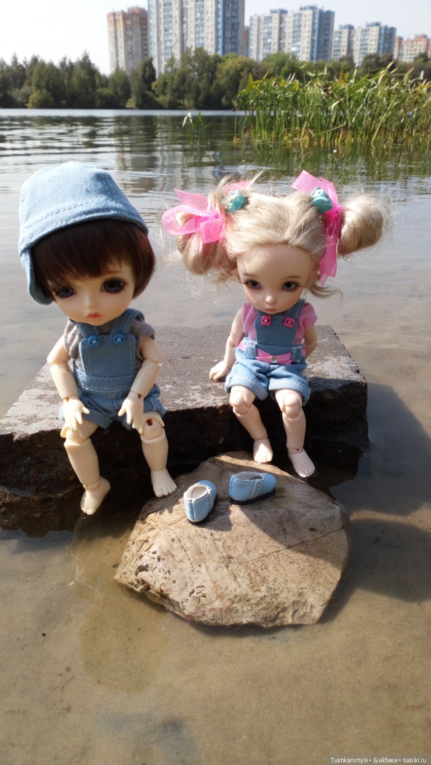 Каролинка и Марик. Малыши в НиНо. Ч. 2. Озеро (фото 6)