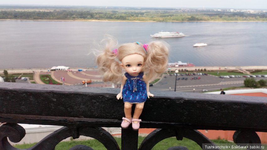 Каролинка и Марик. Малыши в НиНо. Ч. 6. Смотровая площадка Чкаловской лестницы (фото 8)