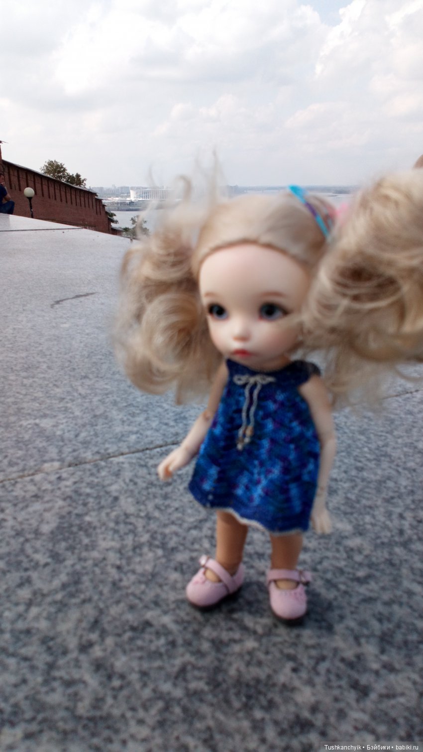 Каролинка и Марик. Малыши в НиНо. Ч. 6. Смотровая площадка Чкаловской лестницы (фото 4)