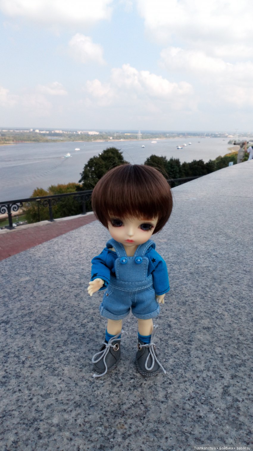 Каролинка и Марик. Малыши в НиНо. Ч. 6. Смотровая площадка Чкаловской лестницы (фото 3)