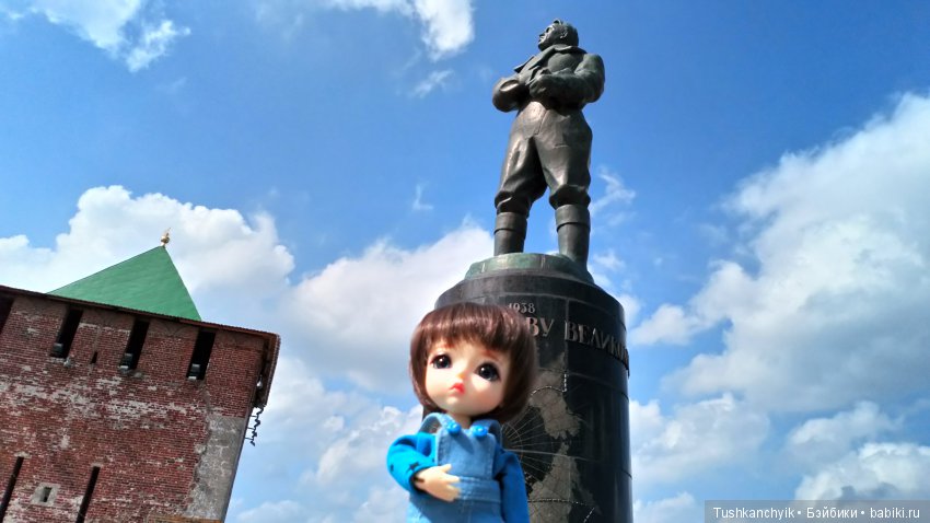 Каролинка и Марик. Малыши в НиНо. Ч. 6. Смотровая площадка Чкаловской лестницы (фото 2)