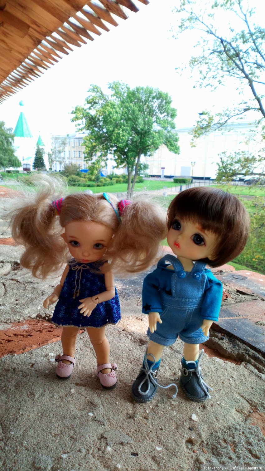 Каролинка и Марик. Малыши в НиНо. Ч. 9. Кремлёвская стена