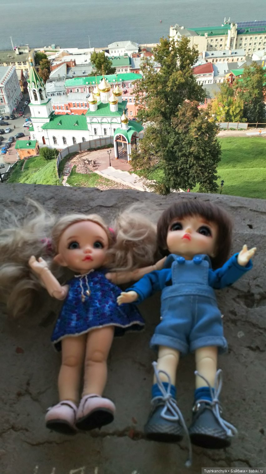 Каролинка и Марик. Малыши в НиНо. Ч. 9. Кремлёвская стена