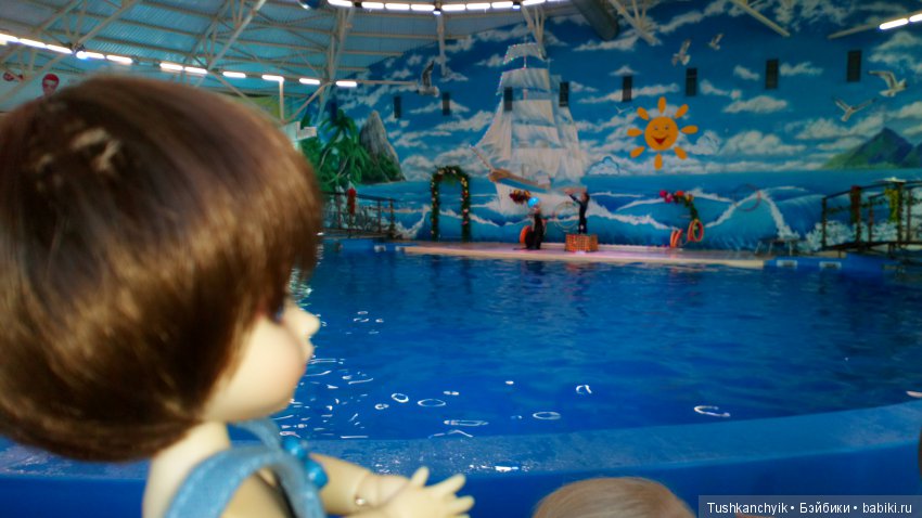 Каролинка и Марик. Малыши в НиНо. Ч. 17. Дельфины - не рыбы (фото 5)