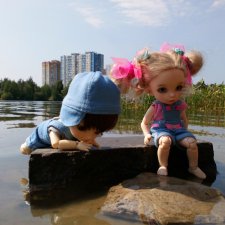 Каролинка и Марик. Малыши в НиНо. Ч. 2. Озеро