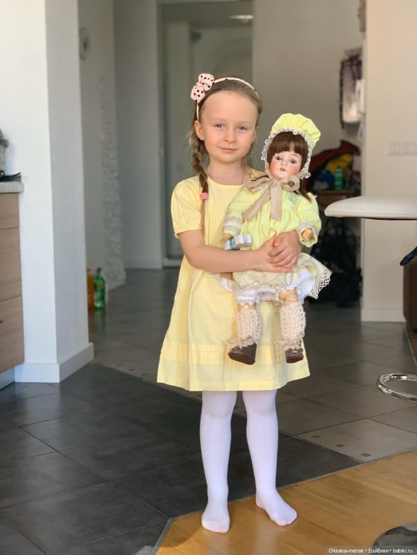 Кукла для внучки — Антикварные куклы Armand Marseille (AM): молд 390 (фото 7)