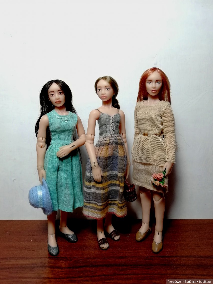 Ещё немного Дороти — Авторские миниатюрные куклы: лепка (фото 8)