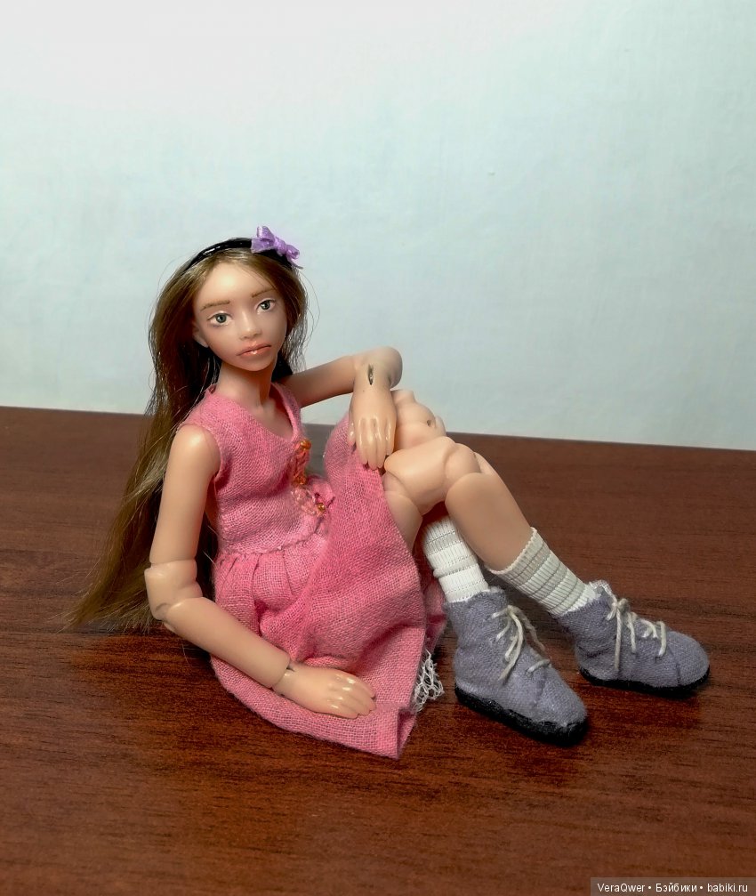 Ещё немного Дороти — Авторские миниатюрные куклы: лепка (фото 4)