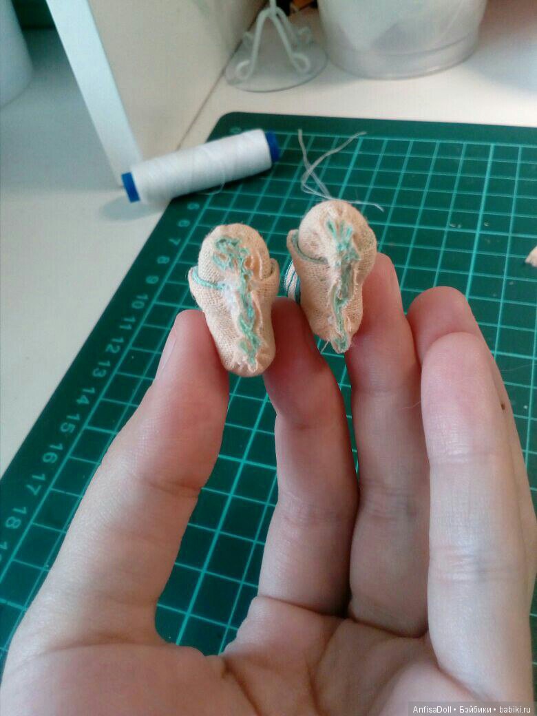 МК Как я делаю обувь — Как сделать обувь для кукол своими руками: выкройки (фото 9)