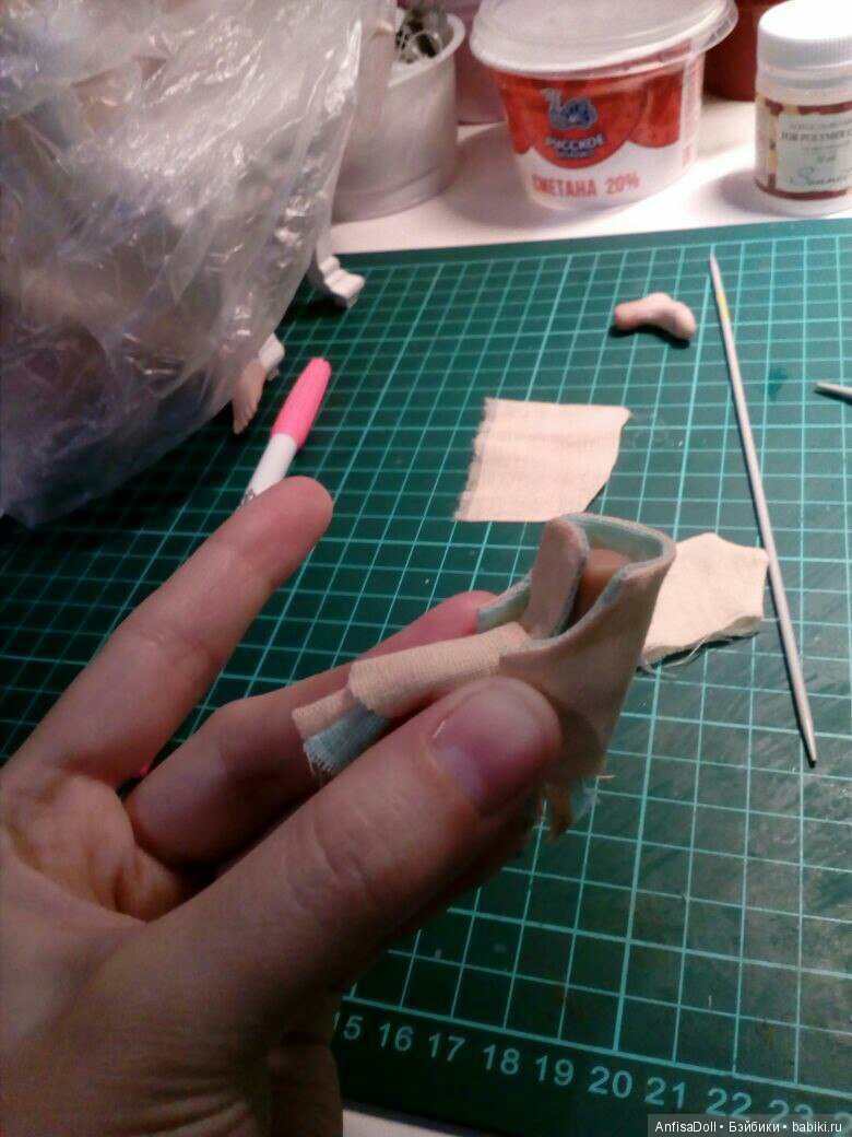 МК Как я делаю обувь — Как сделать обувь для кукол своими руками: выкройки (фото 5)