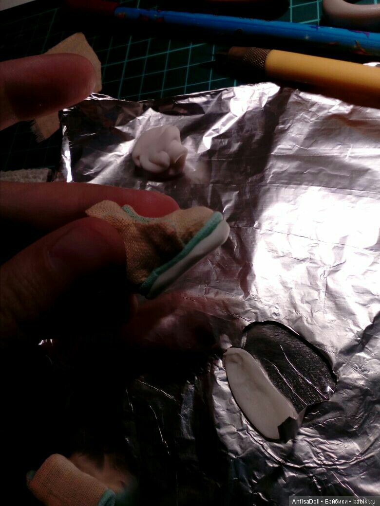МК Как я делаю обувь — Как сделать обувь для кукол своими руками: выкройки