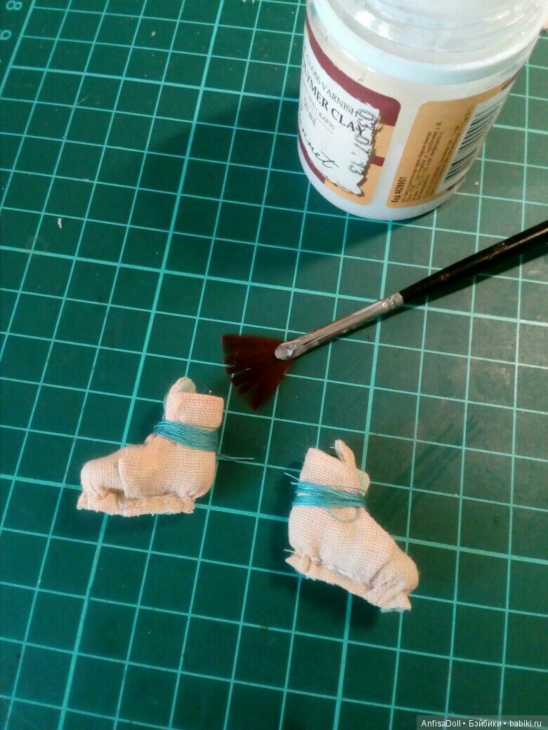 МК Как я делаю обувь — Как сделать обувь для кукол своими руками: выкройки (фото 10)