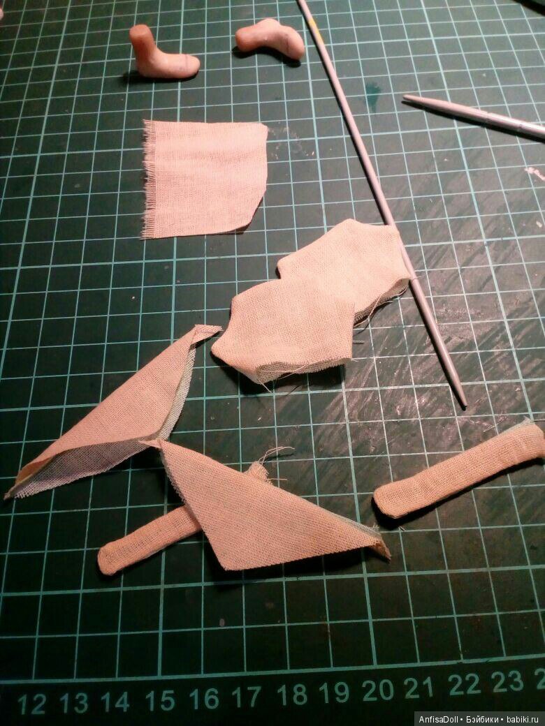 Перевернули!) Прогладили.