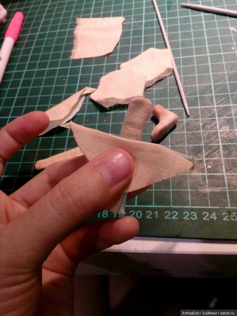 Вымеряем язычок, нужной длинны.