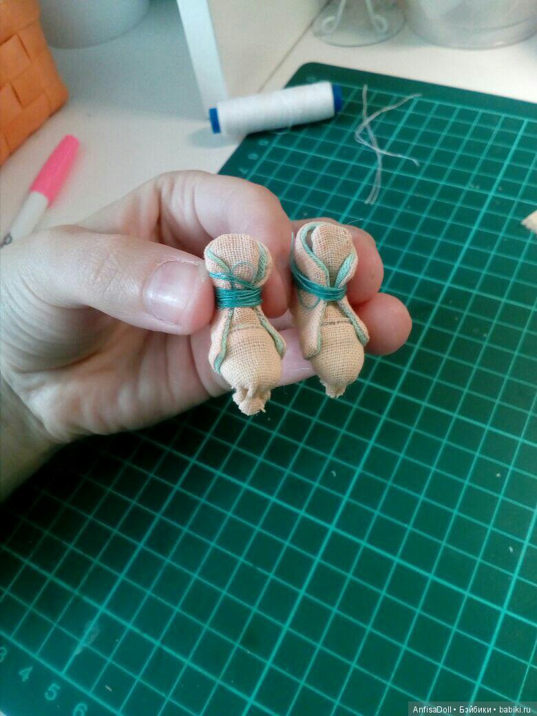 МК Как я делаю обувь — Как сделать обувь для кукол своими руками: выкройки (фото 8)
