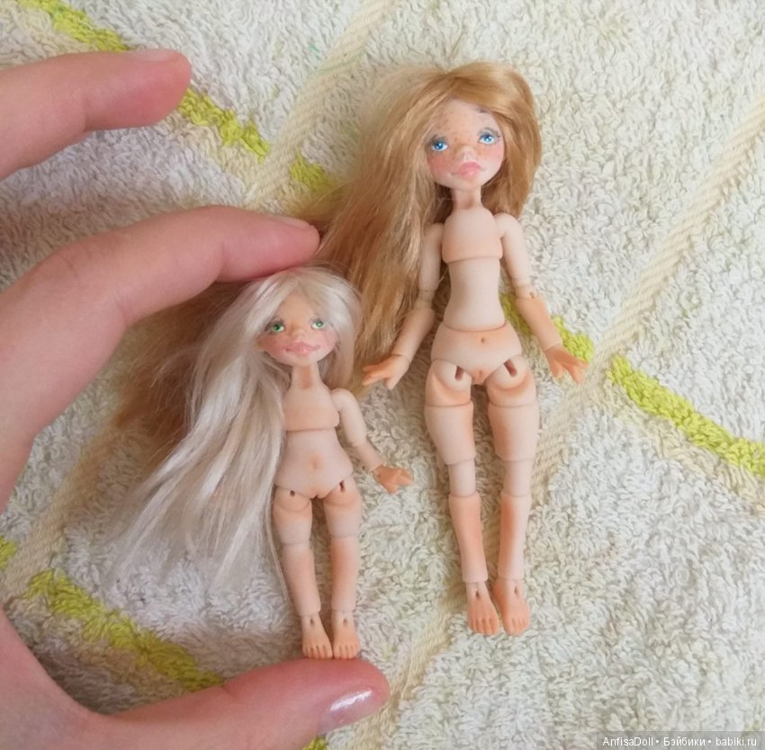 Новые куклы и немного моего творчества