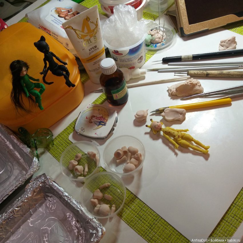 Новые куклы и немного моего творчества