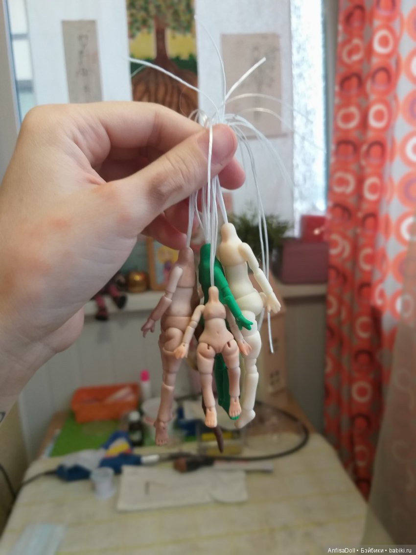 Новые куклы и немного моего творчества