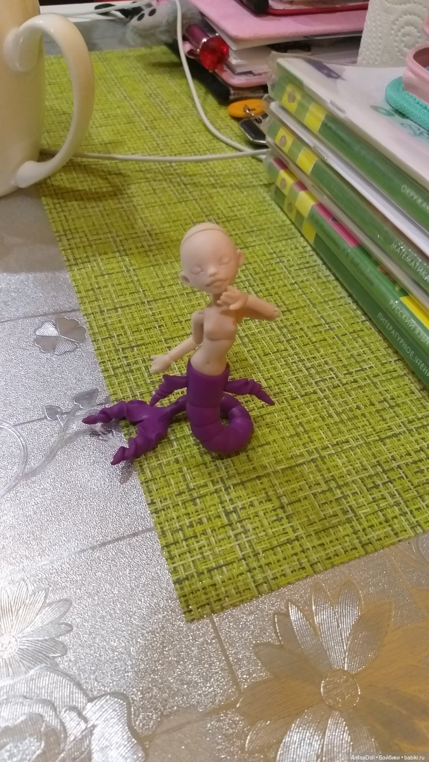 Моё закулисье — Авторские шарнирные куклы своими руками: лепка (фото 4)