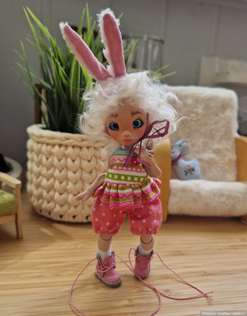 Мишка Ми-Мишка — Авторские шарнирные куклы своими руками: лепка (фото 2)