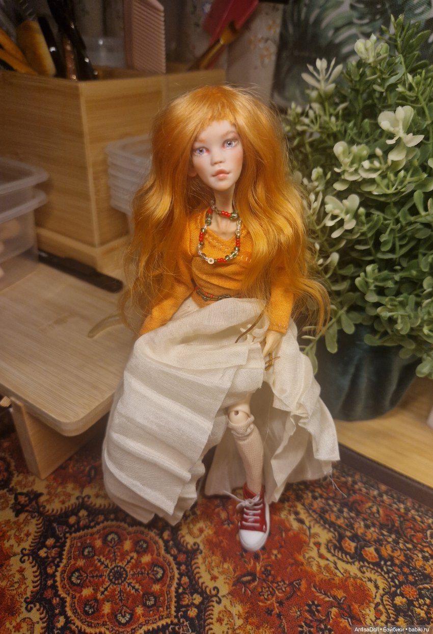 Моя новая авторская кукла, Дарина